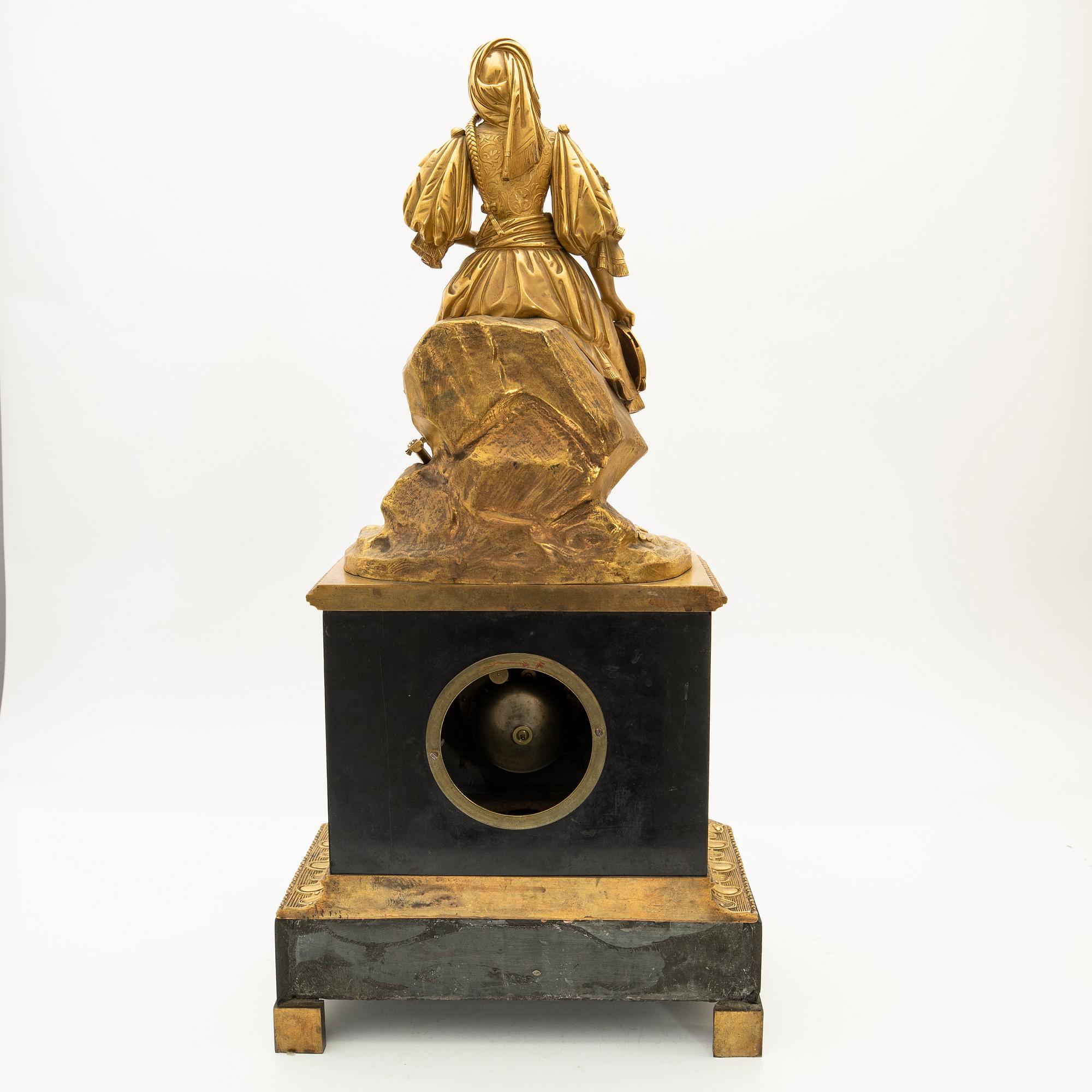 Table pendulum clock, Louis Philippe, France.