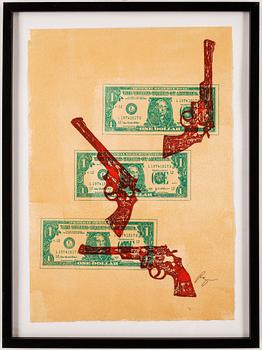 Richard Ryan · RICHARD RYAN, monoprint, signerad.