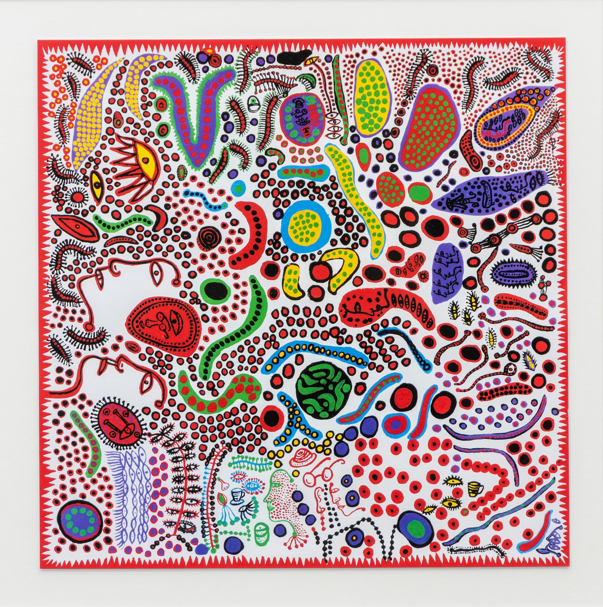Yayoi Kusama, "Endless Life of People".