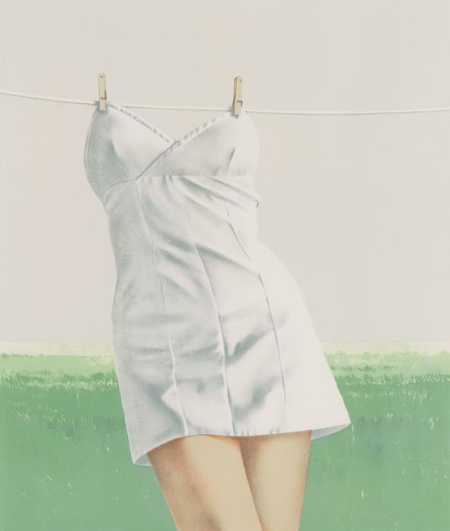 Yrjö Edelmann, 'A Dress Drying on the Line'.