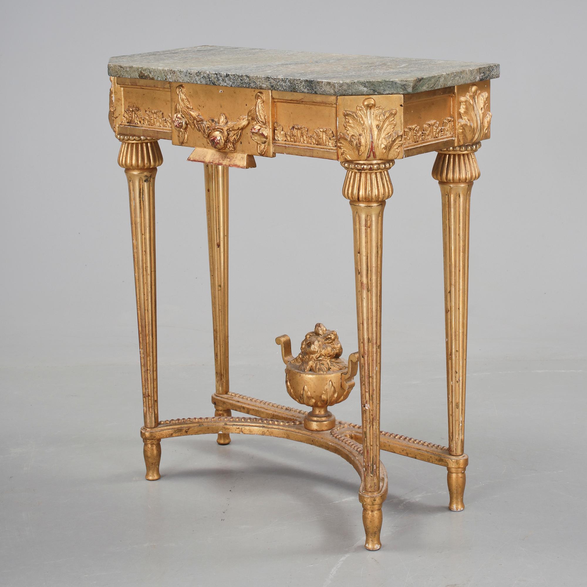 KONSOLBORD, gustaviansk stil. 1900-talets andra kvartal.