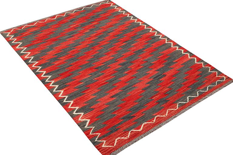 A rug, Kilim, c. 181 x 139 cm.