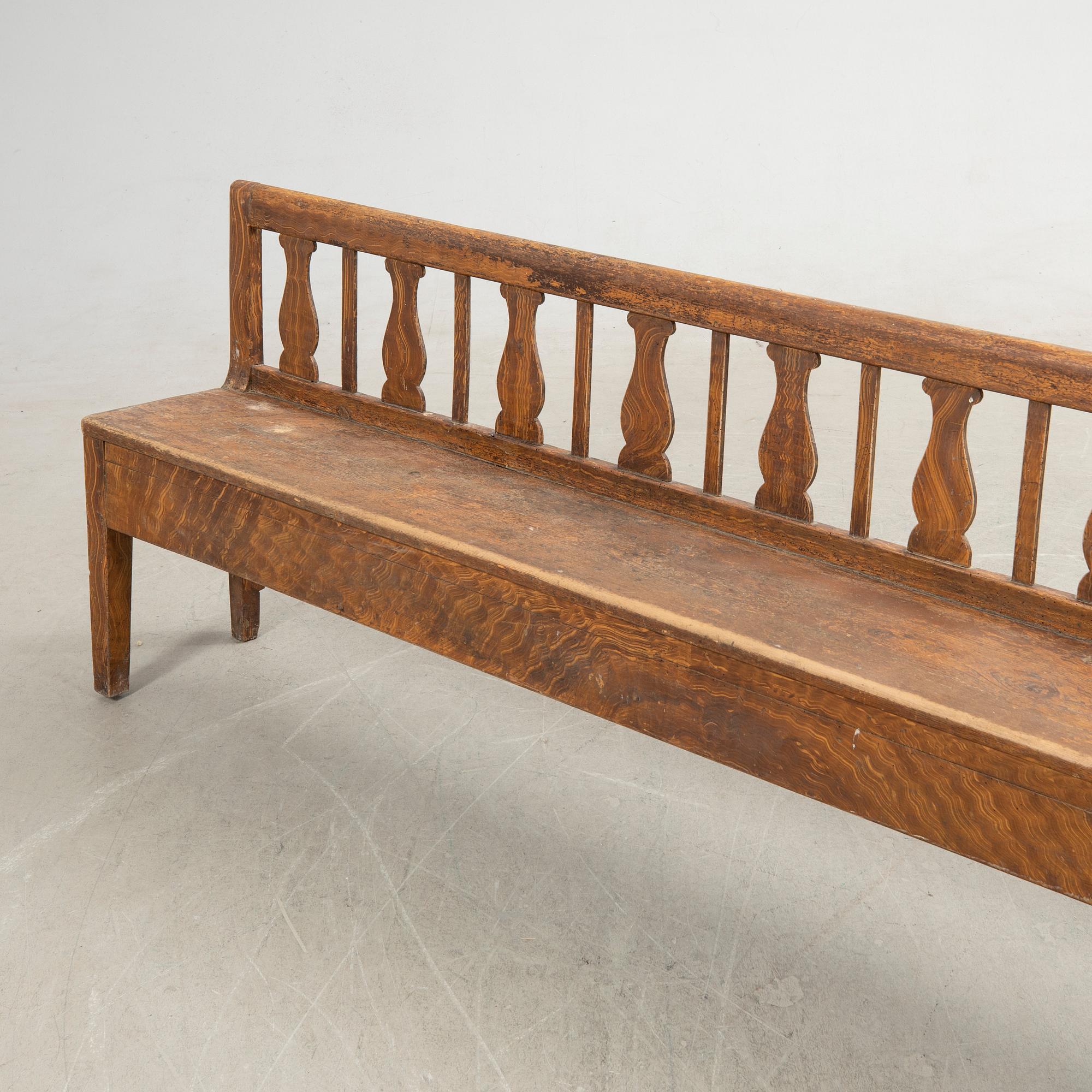 Långbänk, Skåne, 1800-tal.