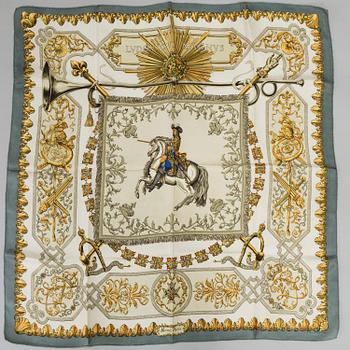 SCARF, "Hermès, "Ludovicus Magnus Louis XIV", issued 1963.