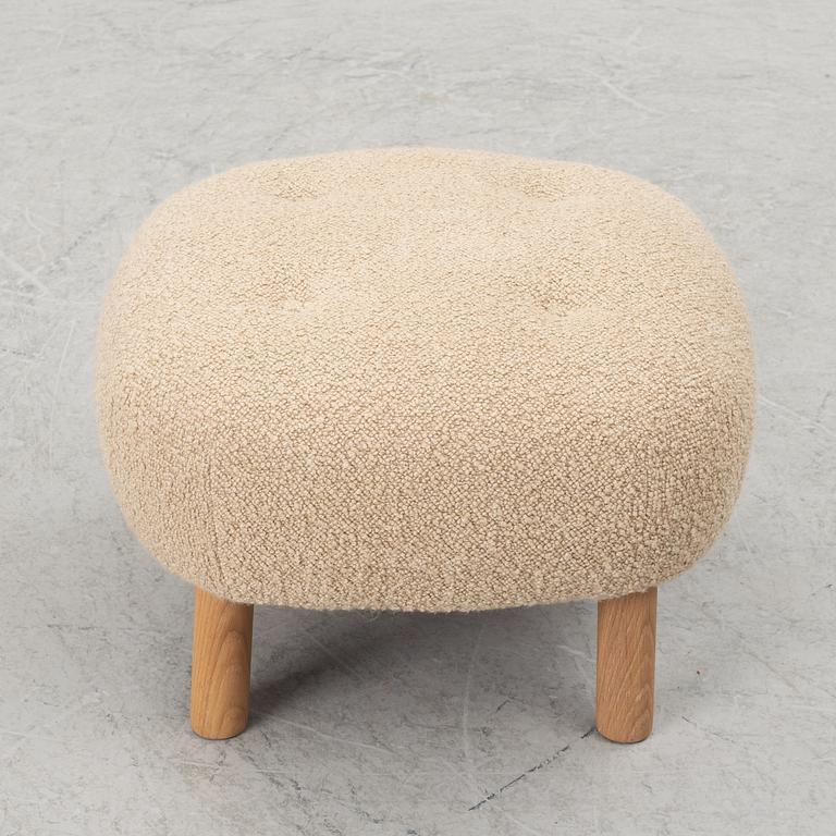 Viggo Boesen, armchair with footstool, "Little Petra", &Tradition, Denmark.