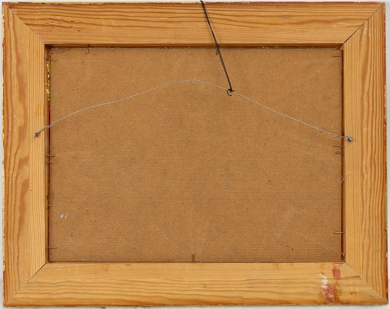 Lindorm Liljefors, Hund på fågeljakt.