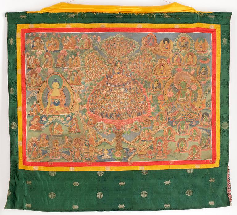 THANGKA, Nepal, 1900-tal.