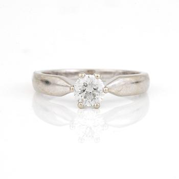 RING, Stjärnringen, modell Bellatrix, med briljantslipad diamant 0.80 ct enligt gravyr.