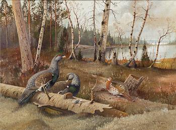 EJNAR KOHLMANN, oil on canvas, signed and dated Kitö Sibbo 1956.