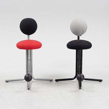 Peter Opsvik, two 'Globe' chairs from Globe Concept.