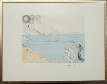 SALVADOR DALÍ (SPANIEN), etsning, F 63/195, sign.