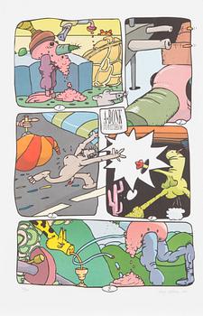 Alvar Gullichsen, serigraphs, 2 pcs, signed and dated 1991. Numbered 25/100.