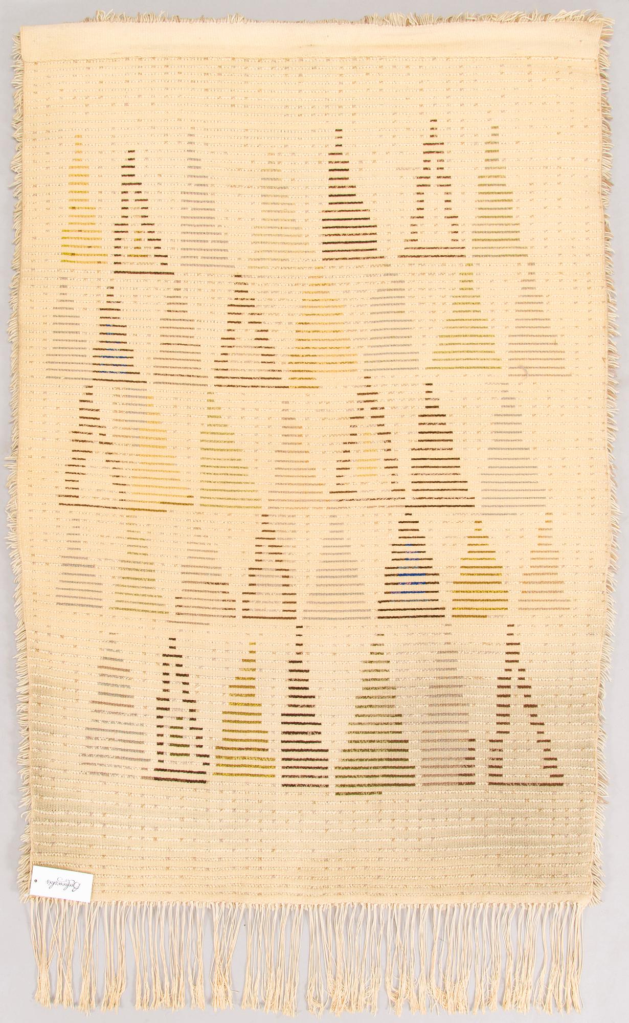 Maija Kolsi-Mäkelä, rya, för Helmi Vuorelma. Ca 150 x105 cm.