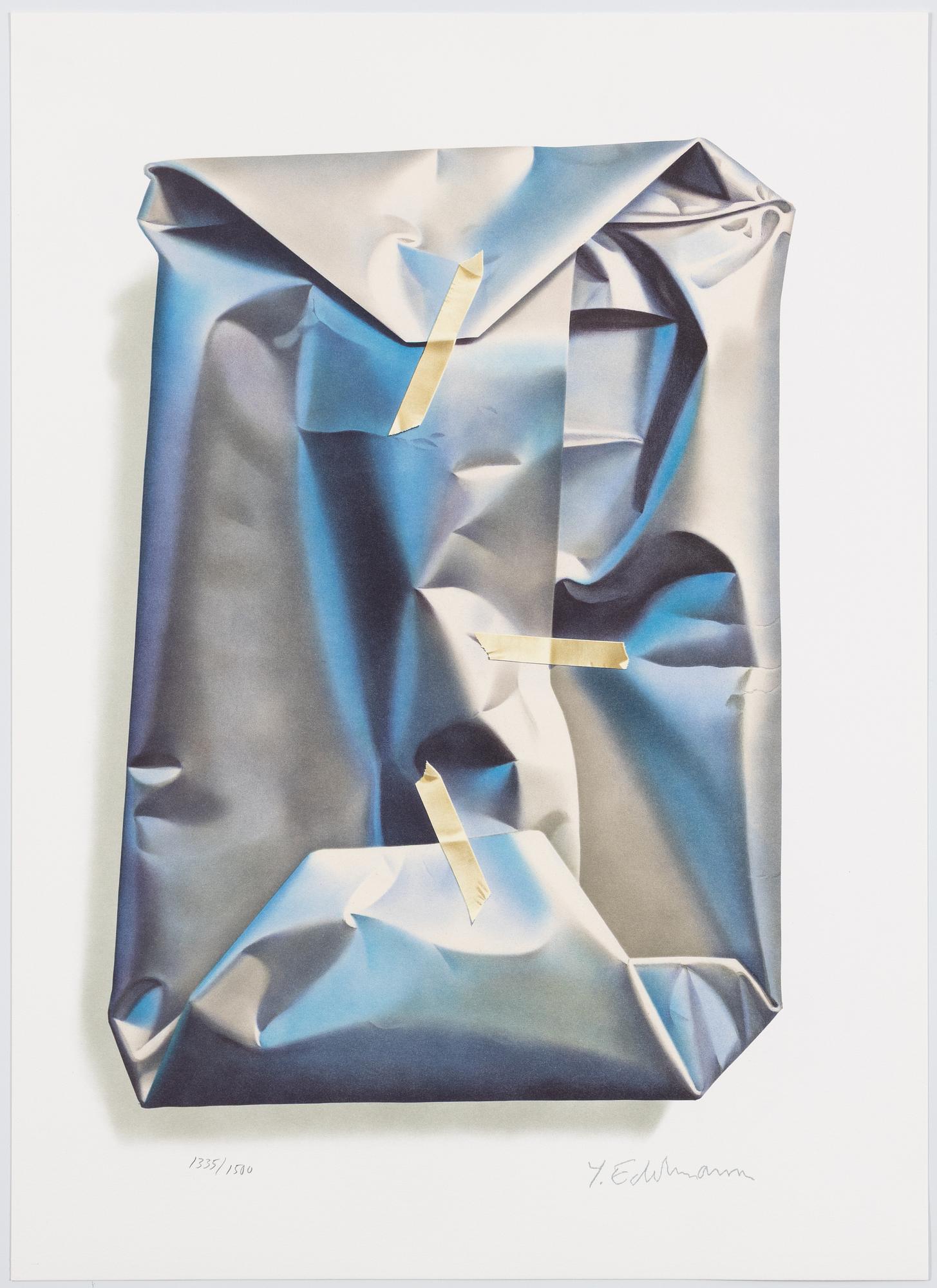 Yrjö Edelmann, "Packed blue and grey heaven".