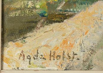 Agda Holst, Vandrare på väg.