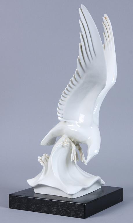 FIGURIN, porslin, Meissen.