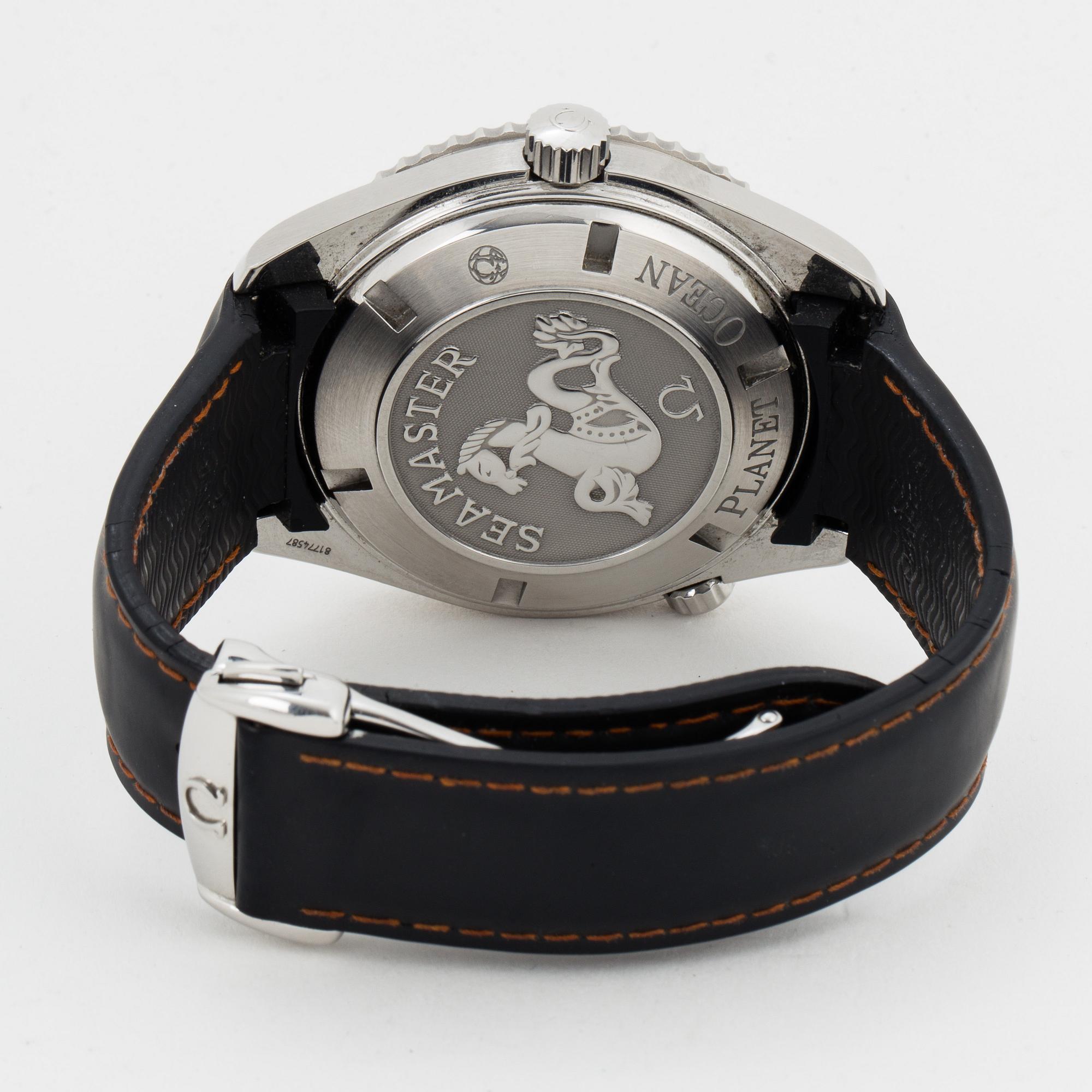 OMEGA, Seamaster, Professional, Planet Ocean 600 M, Chronometer, wristwatch, 45,5 mm.