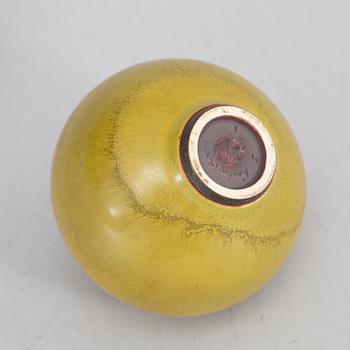 BERNDT FRIBERG, a stoneware vase, Gustavsberg studio, Sweden.