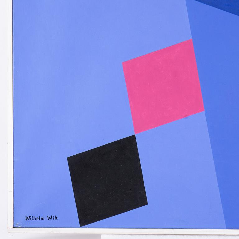 Wilhelm Wik, oil on canvas, signed.