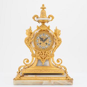 A mantle clock, early 20th Century.