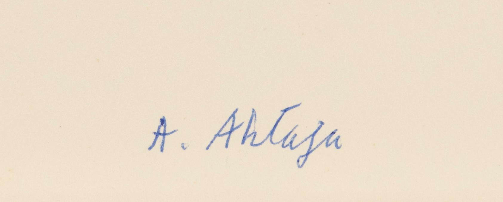 Konstnärsmapp med arbeten av olika finska konstnärer, 1944.