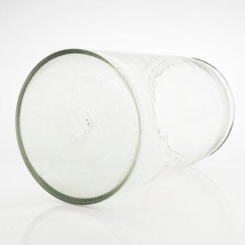 A set of 3 glass jars, 2 of which Karhulan lasitehdas, first half of the 20th century.