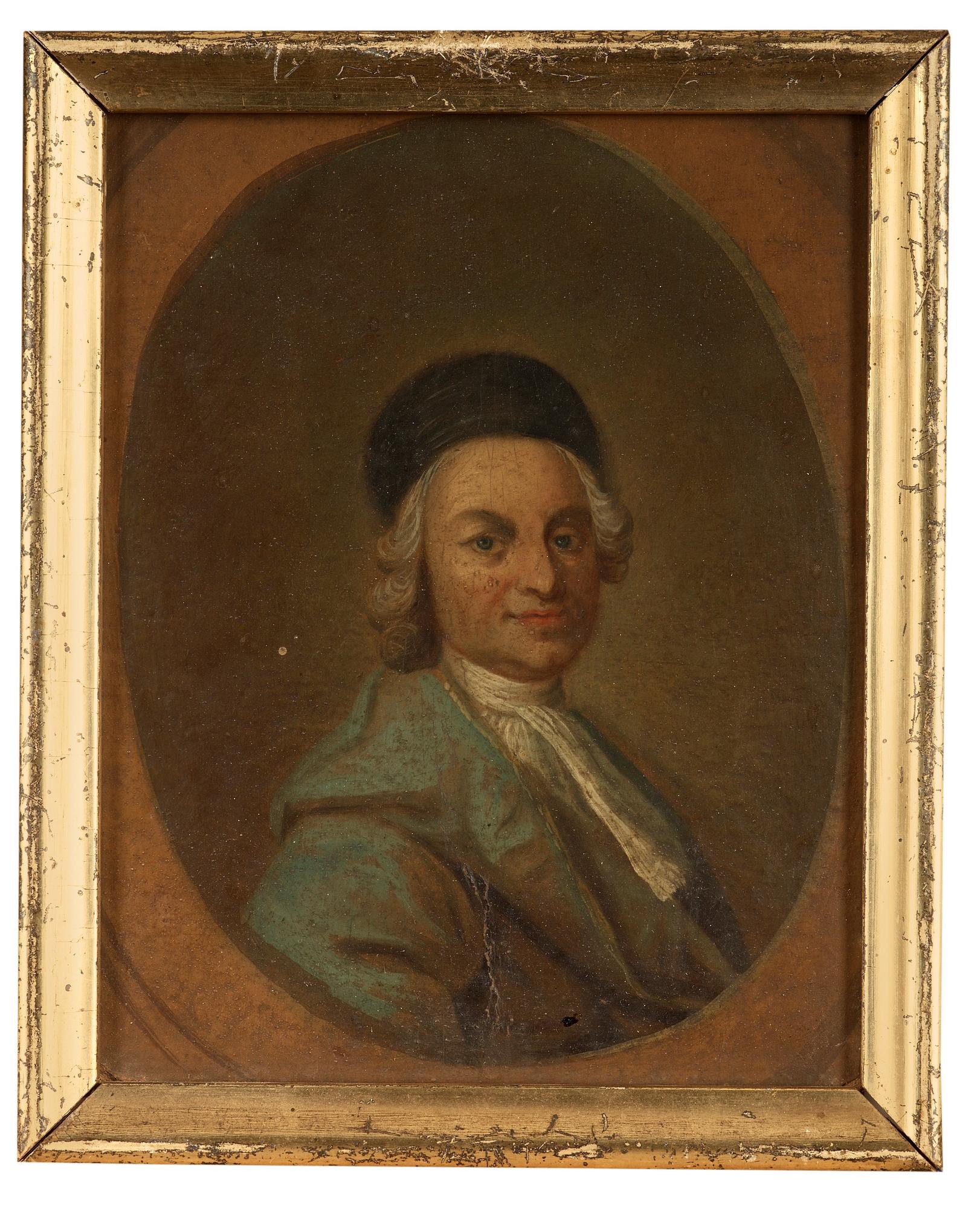 OKÄND KONSTNÄR 1700-TAL , Olja på papperspannåer, 16 st.