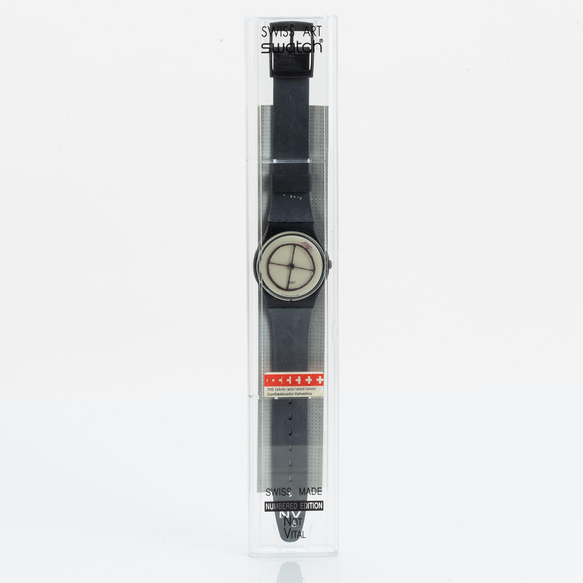Swatch, Wheel Animal, wristwatch, 34 mm.
