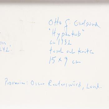 Otto G Carlsund, "Hyperkub".