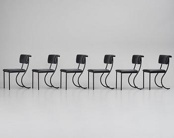Jonas Bohlin, 6 'Tivoli' chairs, Klong, Sweden, post 2002.