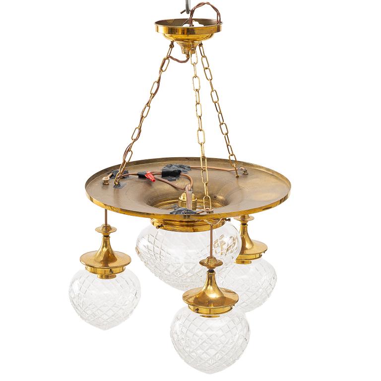 Ceiling lamp, first half of the 20th century.