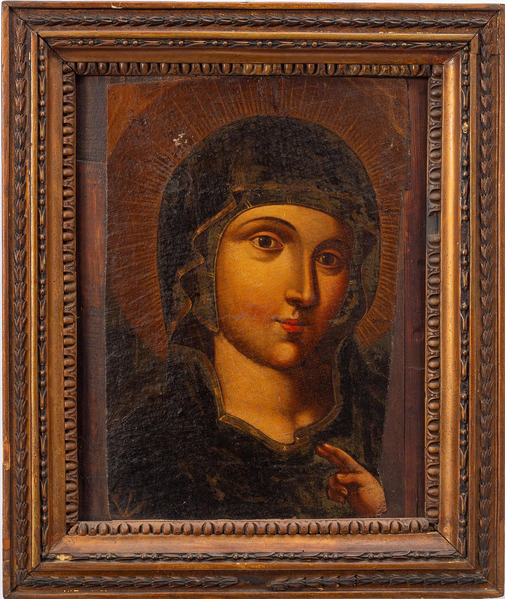 Unknown artist, 18th century, Madonna.