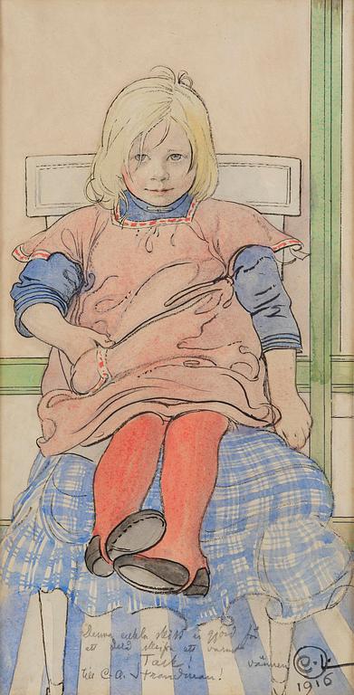 Carl Larsson, ”En Unge” ("A Child").