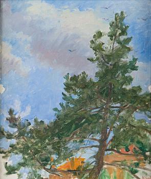 Venny Soldan-Brofeldt, Tree against the sky.