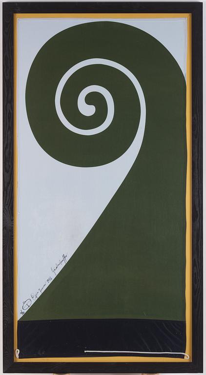 Friedensreich Hundertwasser, 'The Koru Flag'.