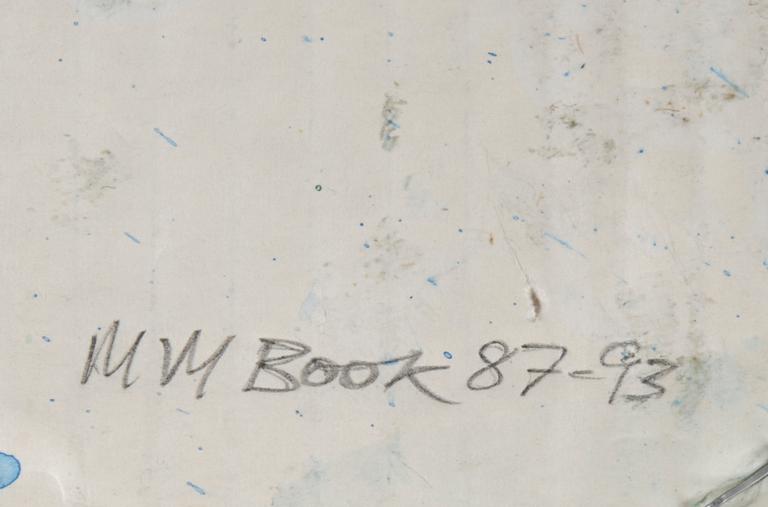MAX MIKAEL BOOK, blandteknik, signerad och daterad 87-93.