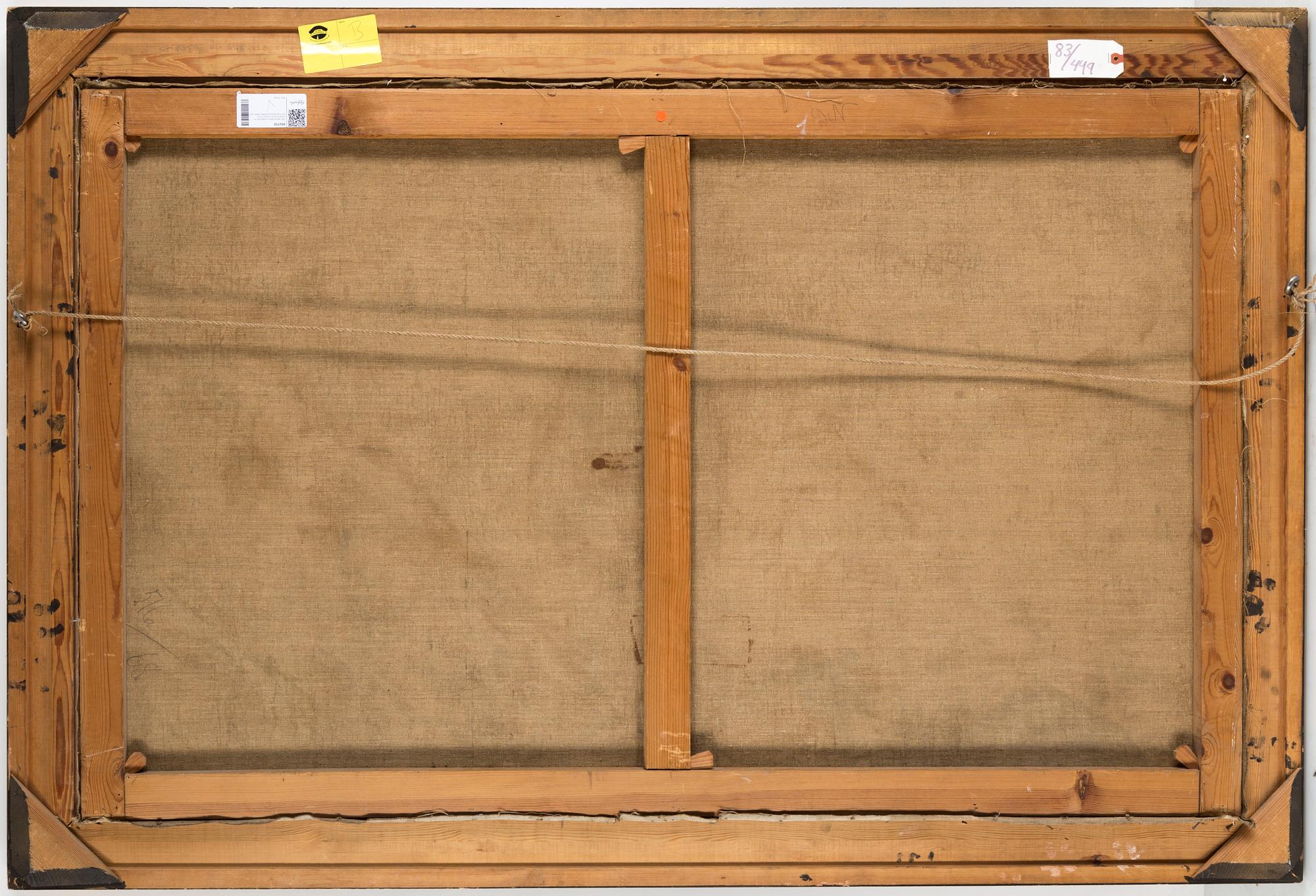 FRITZ BERTHOLD NEUHAUS, Oil on canvas, signed and dated 1912.