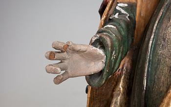 SKULPTUR. Tysk mästare, omkring 1500.