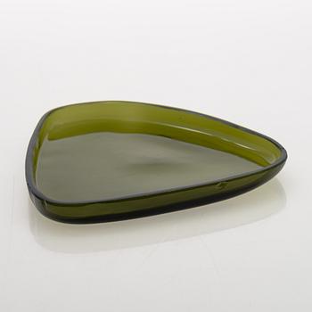 Alvar Aalto, lautanen, malli 3900-37, signeerattu Alvar Aalto Iittala -56.