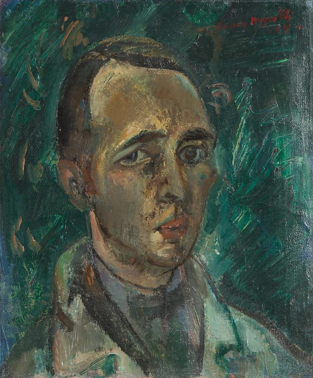 Eemu Myntti, Self-portrait.