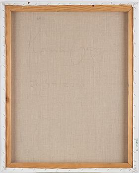 Karin Granqvist, oil on canvas, signed and dated 2005 - 2010 on verso.