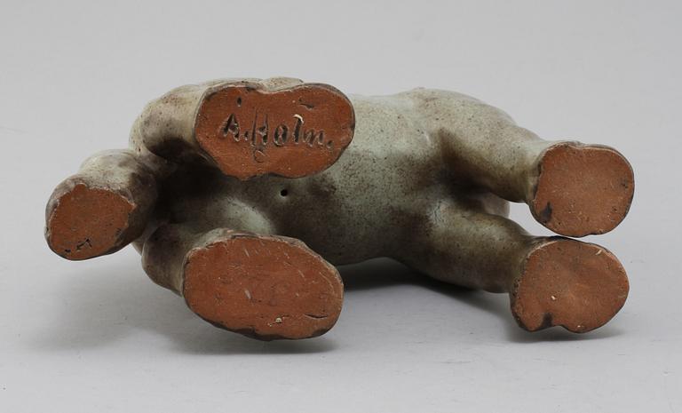 FIGURIN, stengods, Åke Holm, signerad.