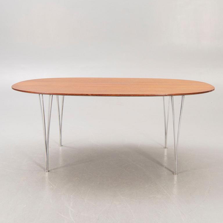 Bruno Mathsson & Piet Hein, matbord, "Superelipse" för Fritz Hansen 1900-talets andra hälft.