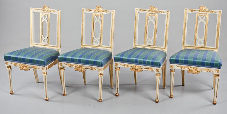 STOLAR, 4 st, sengustavianska, Lindome, omkring 1800.