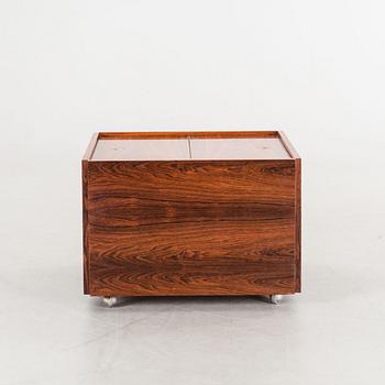 VERNER PANTON, a bar cabinet and couch, designed 1961. Cites-certificate.