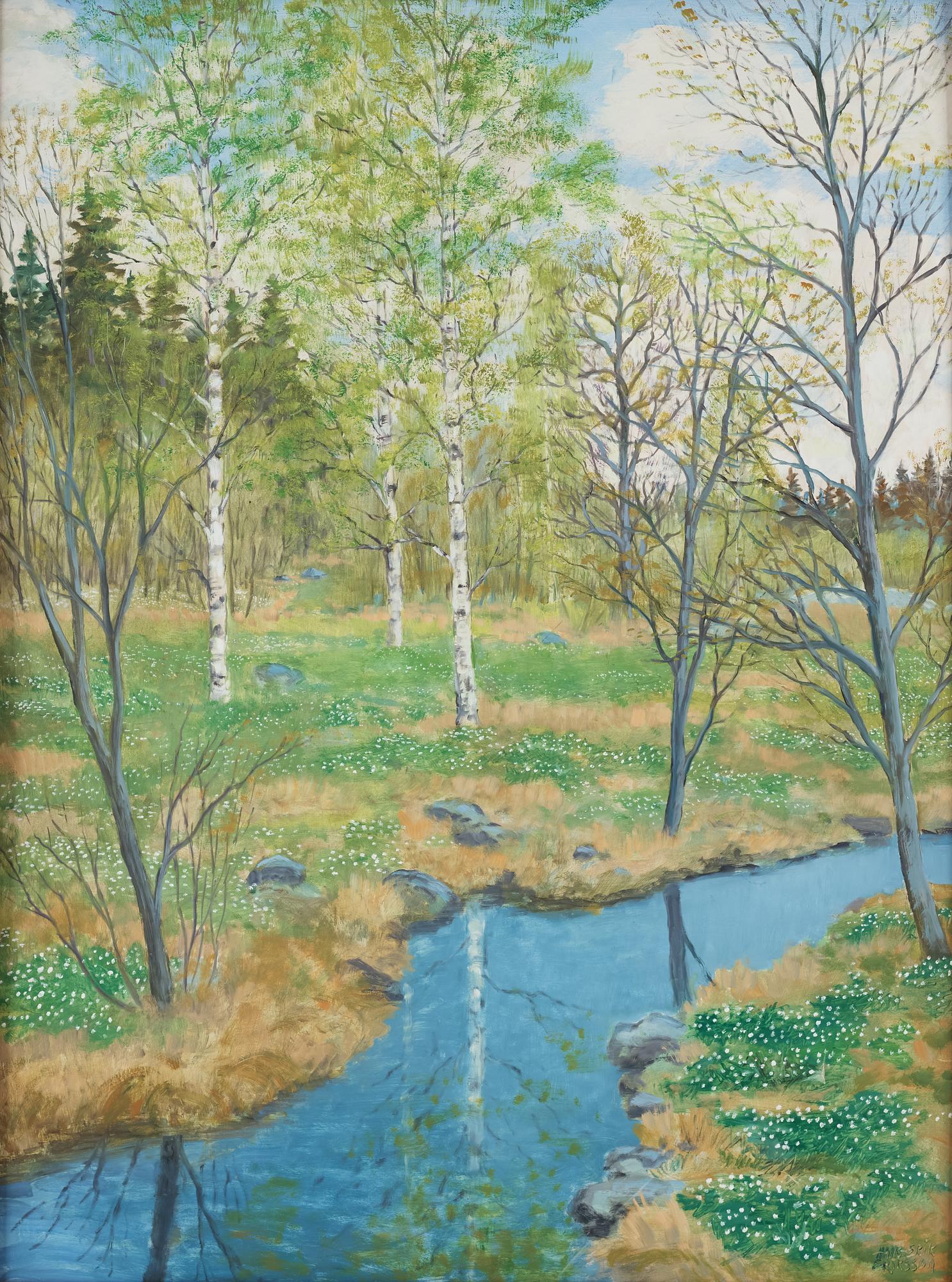Hans-Erik Eriksson, Birch trees.