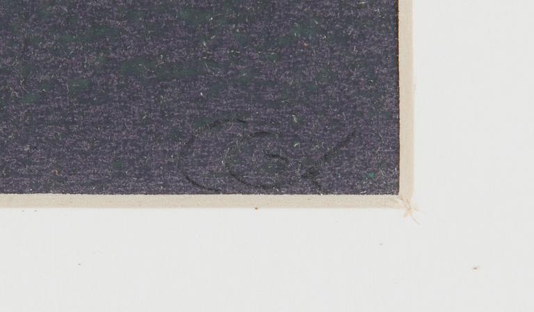 C Göran Karlsson, väriserigrafia, signeerattu ja numeroitu 83/99.