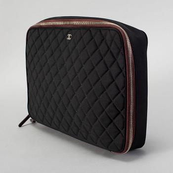 CHANEL, a fabric laptop case, 2012.