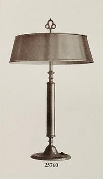 Melchior Wernstedt, bordslampa, modell "25760", Nordiska Kompaniet 1920-tal.