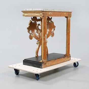 KONSOLBORD, empire-stil, omkring år 1900.